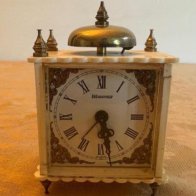 Vintage West German Linden Alarm Clock