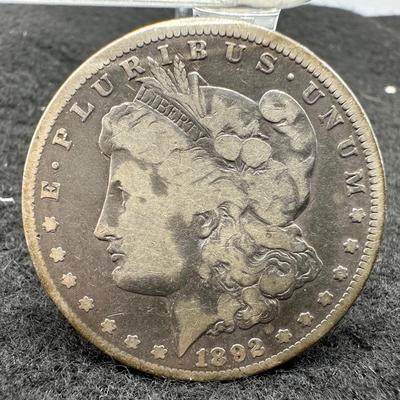1892-CC Morgan Dollar