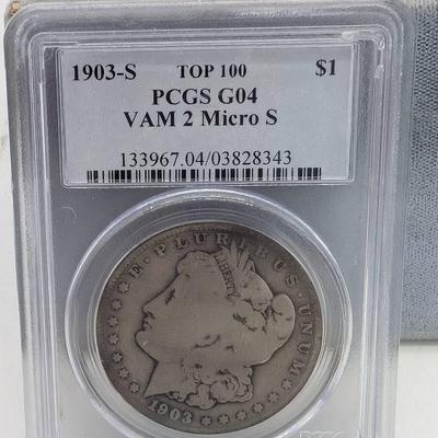1903-S Morgan Dollar...PCGS G04, VAM 2