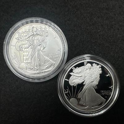 2022 Silver Eagle Proof & Uncirculated Coins