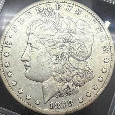 1878-CC Morgan Dollar