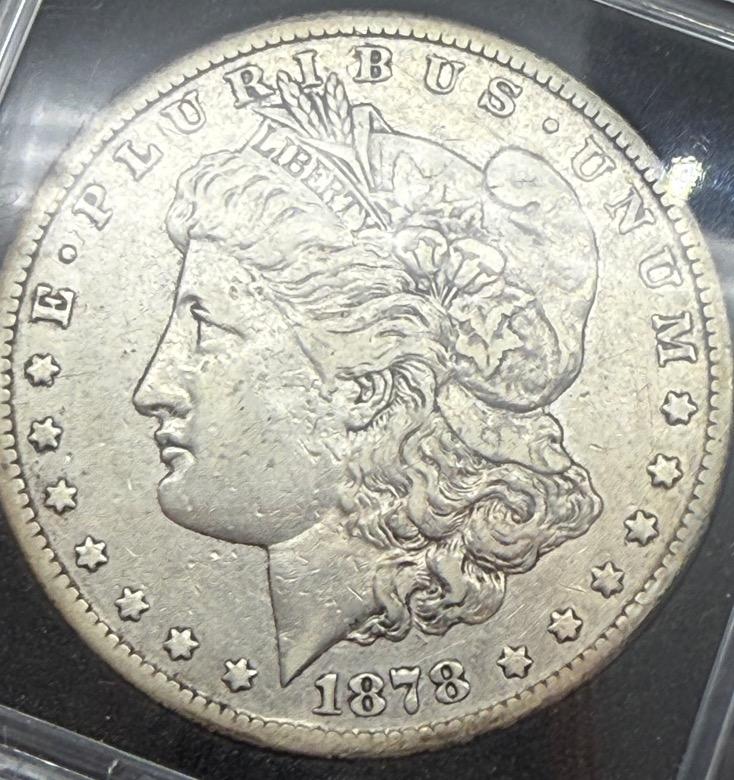 1878-CC Morgan Dollar