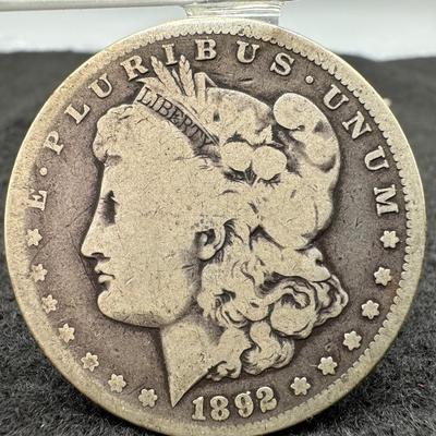 1892-CC Morgan Dollar