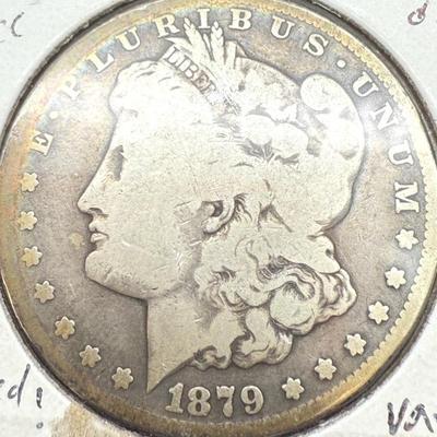 1879- CC Morgan Dollar 