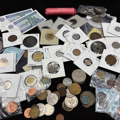 Group Of Foreign Coins