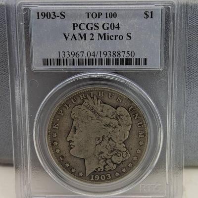 1903-S Morgan Dollar...PCGS G04, VAM 2
