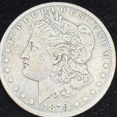 1878-CC Morgan Dollar 