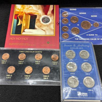 Four Collector Coin Sets