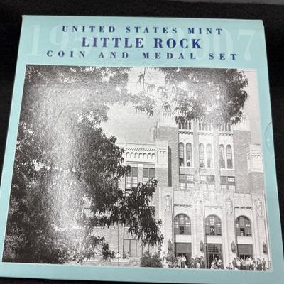 2007 Little Rock Commemorative Coin & Medal Set 