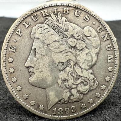 1893 Morgan Dollar