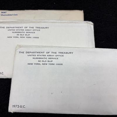 Two 1972 Mint Sets, One 1980