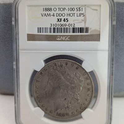1888-O Morgan Dollar...NGC XF45, VAM-4