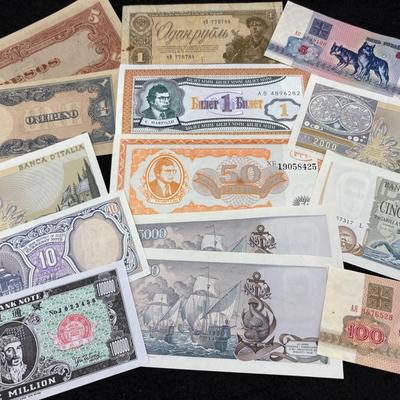 Group Of Foreign Currency 