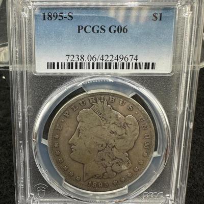 1895-S Morgan Dollar…PCGS 606