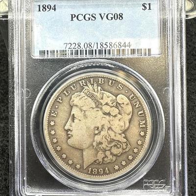 1894 Morgan Dollar…PCGS VG08