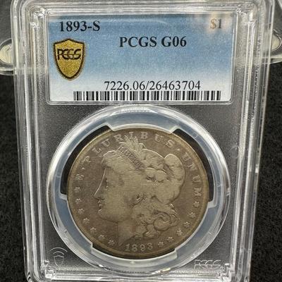 1893-S Morgan Dollar…PCGS 606