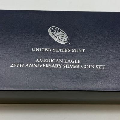 2011 American Eagle 25th Anniversary 5 Coin Set 