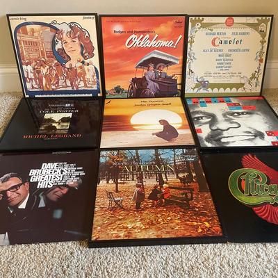 Collection Of 13 Albums And 7 Album Frames 