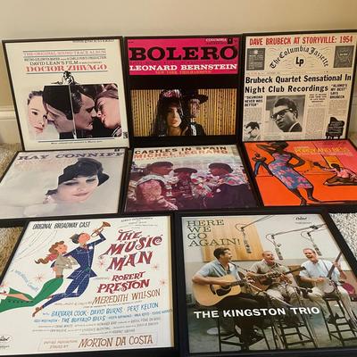 Collection Of 16 Albums And 8 Album Frames