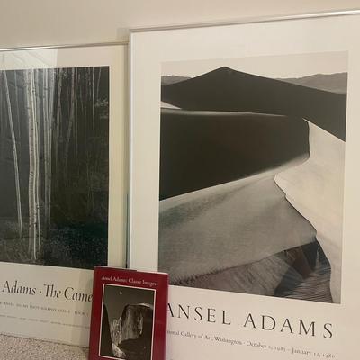 Ansel Adamns Collection- Classic Images Book, The Camera Print, "Sand Dunes, Sunrise, Death Valley”