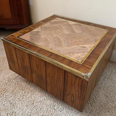 Mid Century Modern Square Coffee Table #2