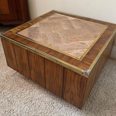 Mid Century Modern Square Coffee Table #1