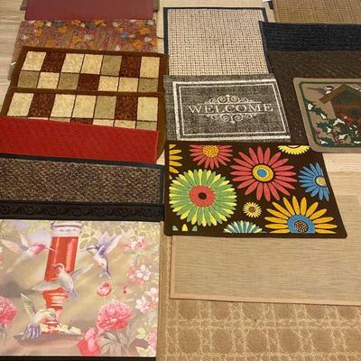 Assortment of Household Area Rugs - Heavy Duty, Kitchen Comfort, Interchangeable & More!