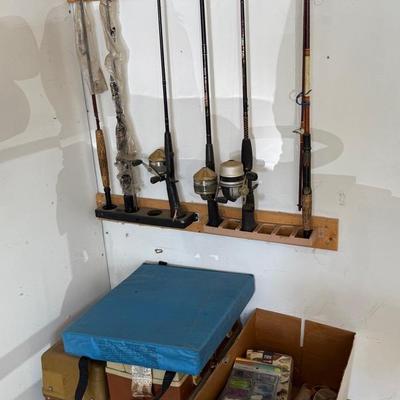 Fishing Poles, Tackle Boxes, And More!