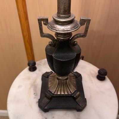 Vintage Lamp & 3 Tier Stand