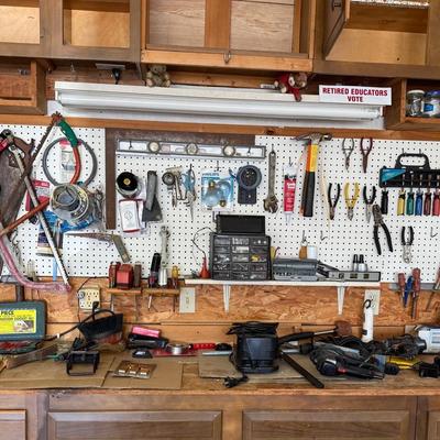 Mystery Lot Of Tools, Both Power And Hand Tools