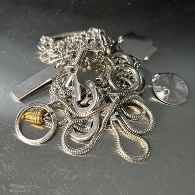 Miscellaneous Sterling Silver Jewelry - Approx 90g