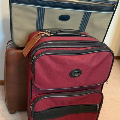 Assorted Suitcases (3)