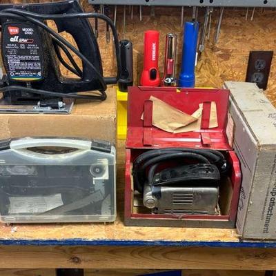 Vintage Syncro Sander / Polisher, Wen All Saw PLUS Dust Pickup Attachment