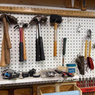 A Large Variety Of Hand Tools From Screwdrivers To Saws