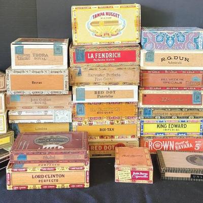 Cigar Boxes - Lot 2 (BR2)