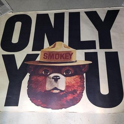 Large Poster of "Smokey Bear" (B)