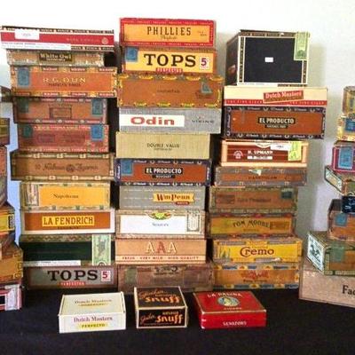 Cigar Boxes - Lot 6 (BR2)