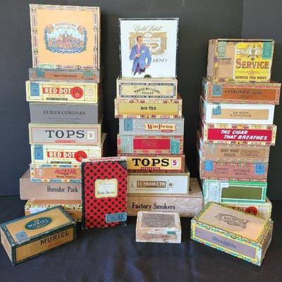 Cigar Boxes - Lot 7 (BR2)