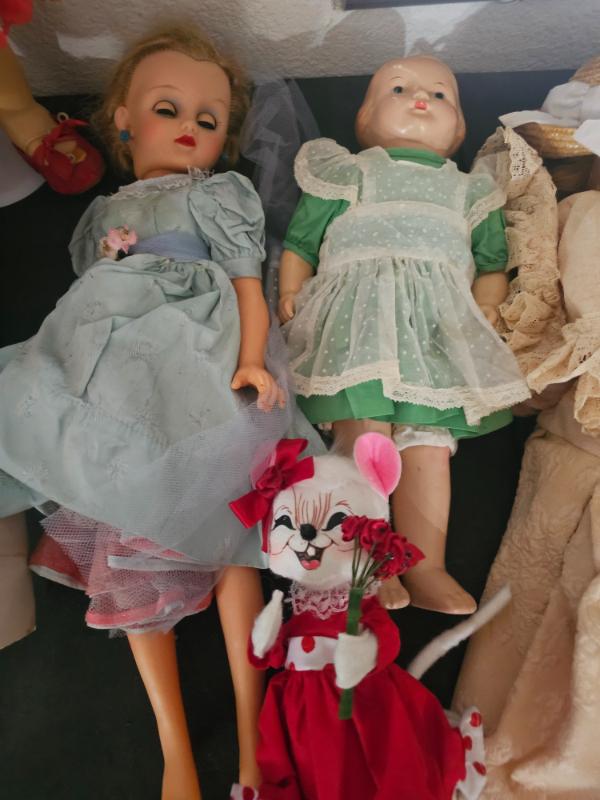 Vintage Dolls and Annnalee Mouse