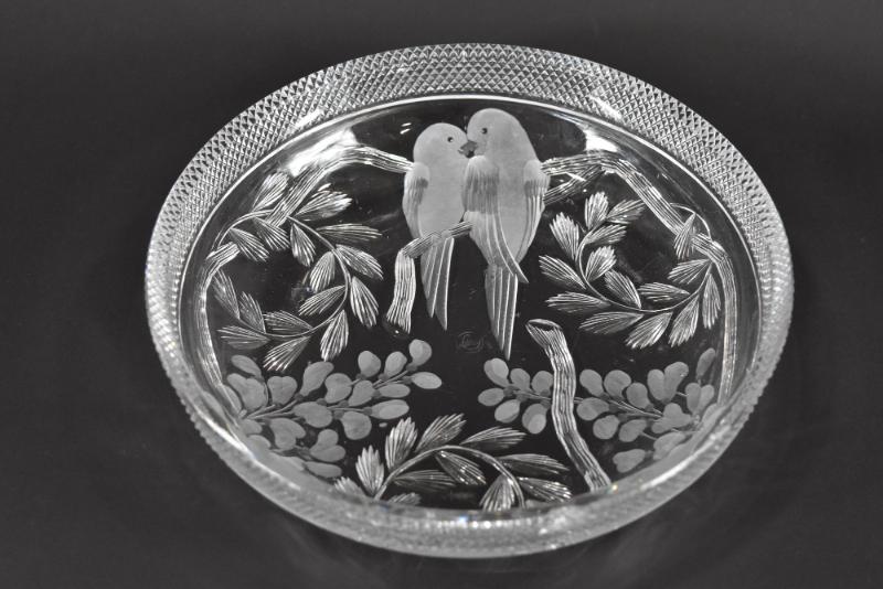 LIBBY Crystal Platter