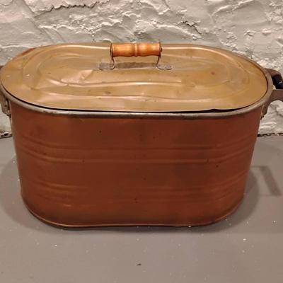 Antique Copper Boiler