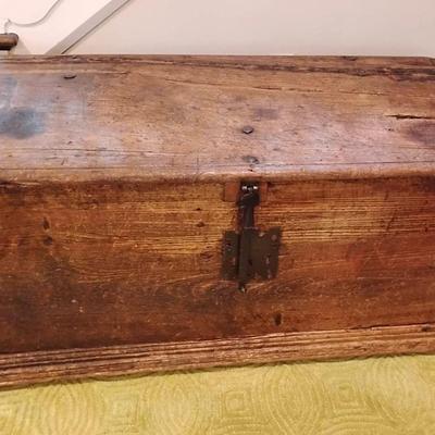 Antique Rustic Chest 