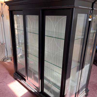 Etched Glass Display Cabinet #1