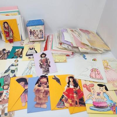 Paper Doll Greeting Card Collection - Vintage