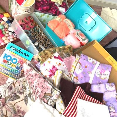 Fabrics, Threads, Yarns, & More