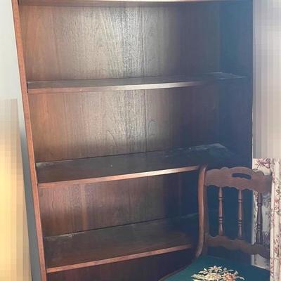 Needs Some Work- A Bookcase & Chair