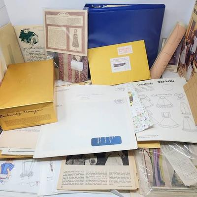 Huge Lot Of Doll Collectibles! Paper Dolls, Publication Clippings, Doll Kits, Memorabilia And More!