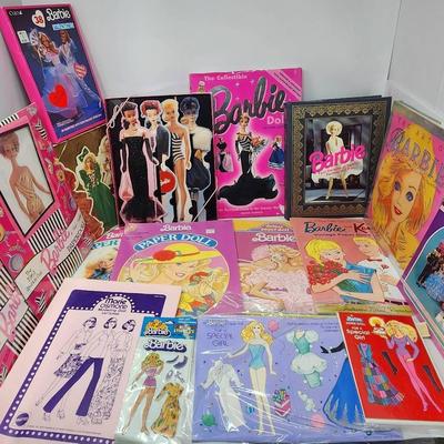 Barbie! Books, Paper Dolls And More!
