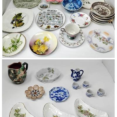 Vintage China Dishes, Bowls & Cups 