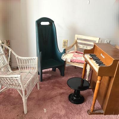 Slightly Larger Furniture - Chairs, Stool, Piano
